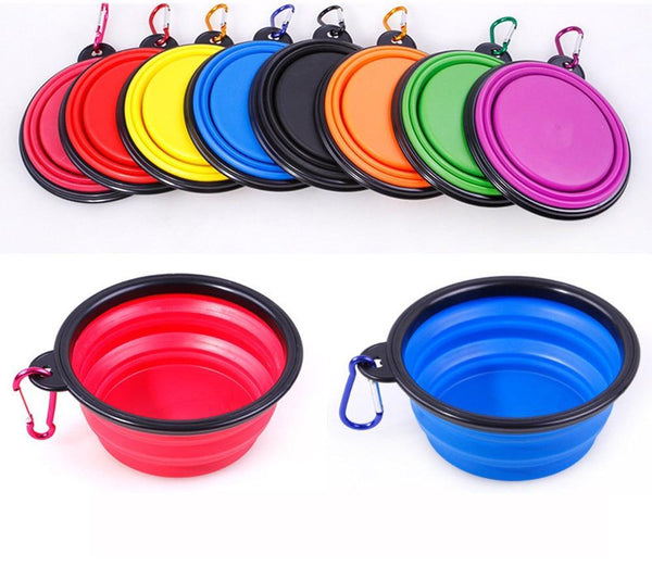 Pet Silicone Bowl Dishes Feeders & Fountains