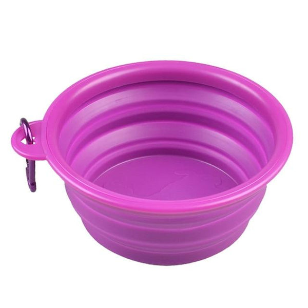Pet Silicone Bowl Dishes Feeders & Fountains