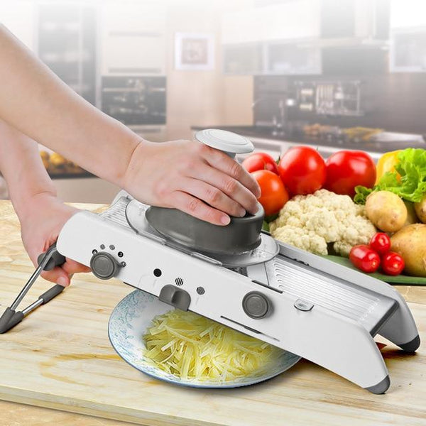 Mandoline Manual Vegetable Slicer Shredder Grater With Stainless Steel Blades Peelers & Slicers
