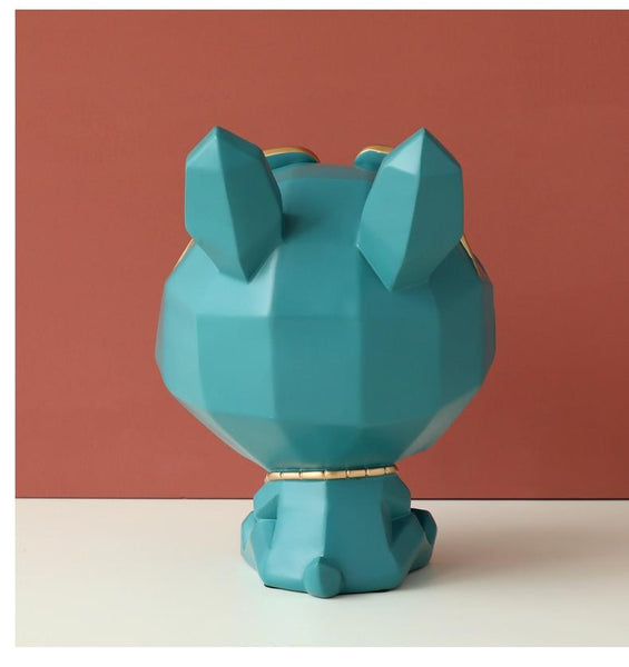 Cool Dog Key Holder Storage Resin Sculpture Sculptures & Figurines