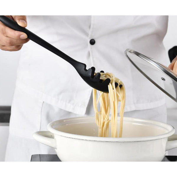 Cooking Utensils 10Pcs Black Silicone Kitchen Utensils Set Bakeware Accessories