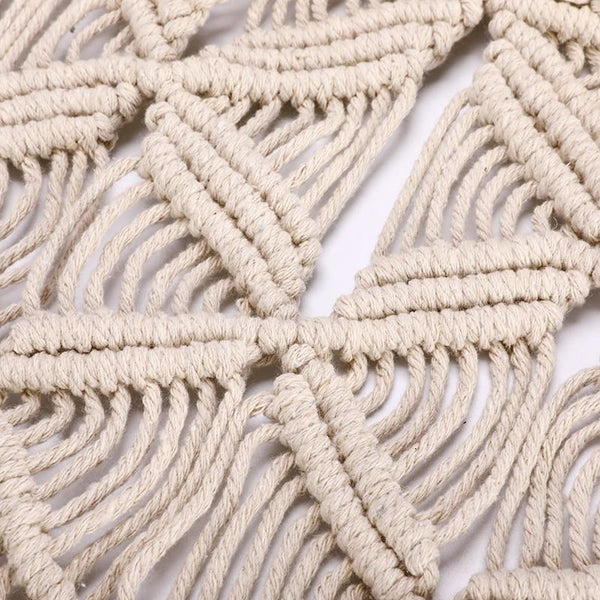 Boho Style Cat Swing Hanging Macrame Pet Bed Holder Pet Beds