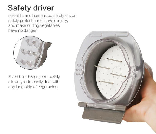 Mandoline Manual Vegetable Slicer Shredder Grater With Stainless Steel Blades Peelers & Slicers