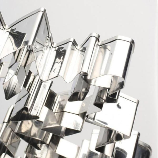 Stainless Steel Snowflake Cookie Cutter Baking Tools Cookie Cutters
