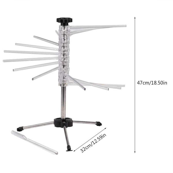 Folding Pasta Drying Rack Spaghetti Noodle Hanging Holder Kitchen Tools Racks & Holders
