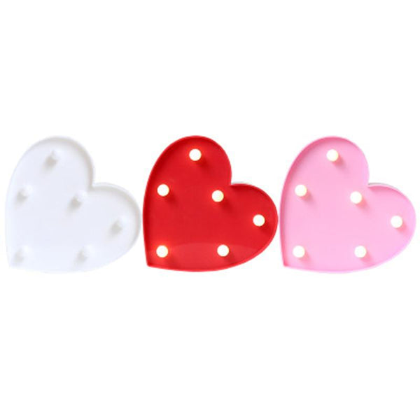 Love Or Heart Neon Led Night Lights Romantic Valentine's Day Gift Party Decor