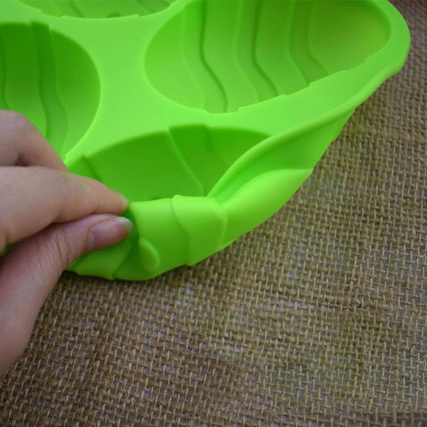 3D Easter Egg Silicone Chocolate Fondant Mold Baking Tools Sugarcraft & Chocolate Moulds