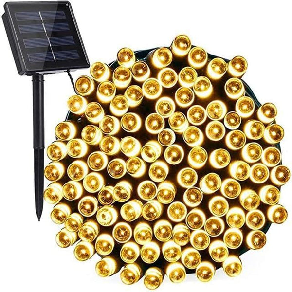 Solar Led Outdoor Fairy String Lights Garden Party Christmas Decorations