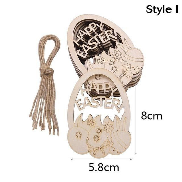 Diy Craft Cute Wooden Easter Decorations Holiday Seasonal Decorations