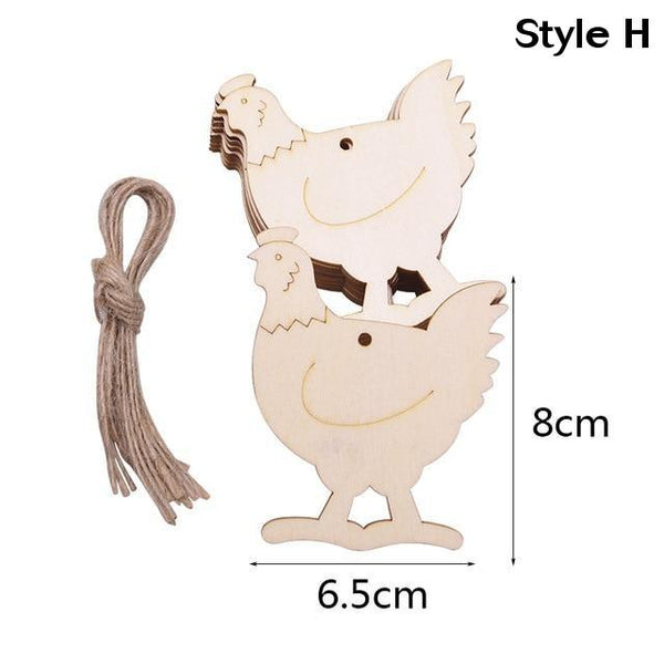 Diy Craft Cute Wooden Easter Decorations Holiday Seasonal Decorations