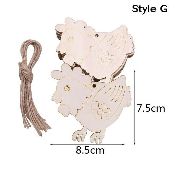 Diy Craft Cute Wooden Easter Decorations Holiday Seasonal Decorations