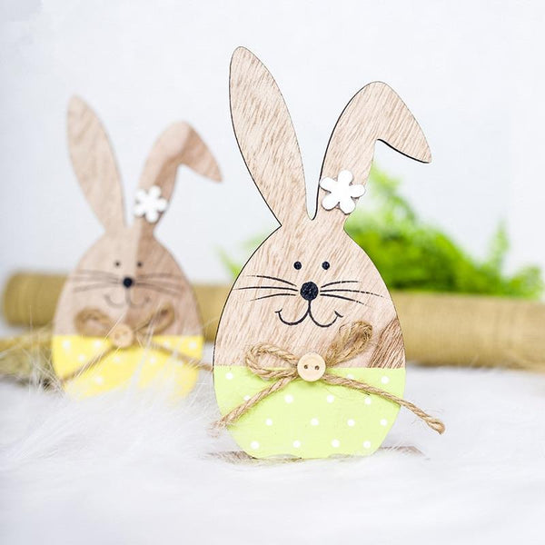 Easter Bunnies Rabbit Decorations Desktop Ornaments Seasonal Decorations