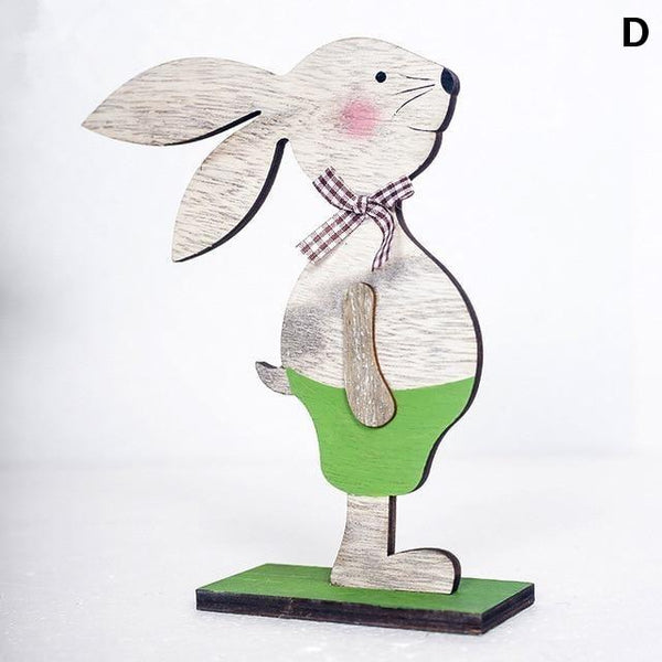 Easter Bunnies Rabbit Decorations Desktop Ornaments Seasonal Decorations