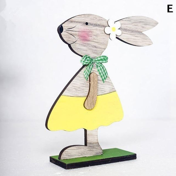 Easter Bunnies Rabbit Decorations Desktop Ornaments Seasonal Decorations