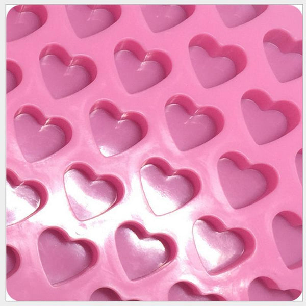 Mini Heart Shape Silicone Chocolate Mold Baking Tools Kitchen Gadgets Sugarcraft & Chocolate Moulds