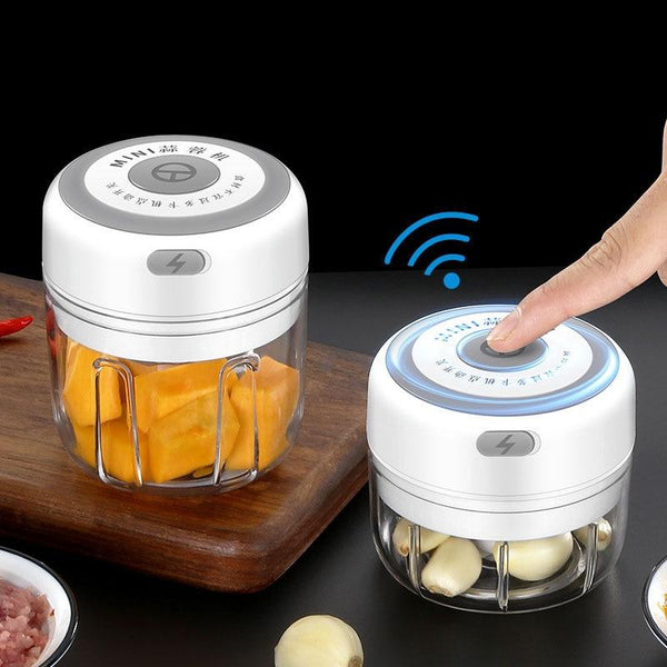 Usb Rechargeable Mini Food Processor Garlic Chopper Peelers & Slicers