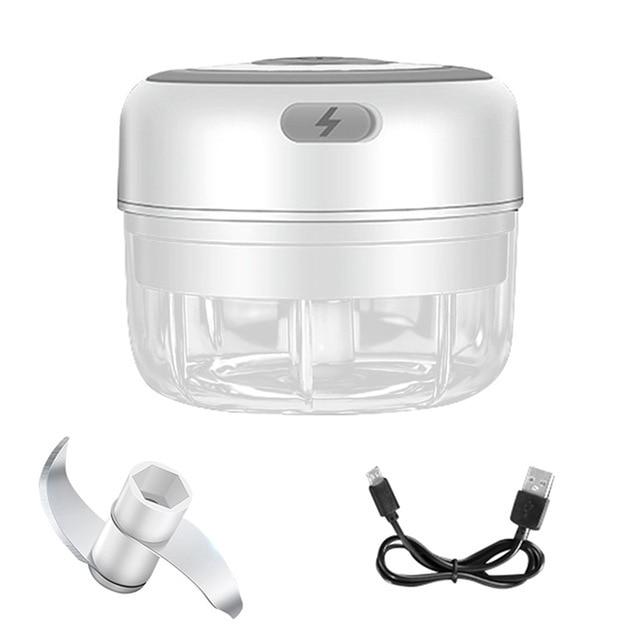 Usb Rechargeable Mini Food Processor Garlic Chopper Peelers & Slicers