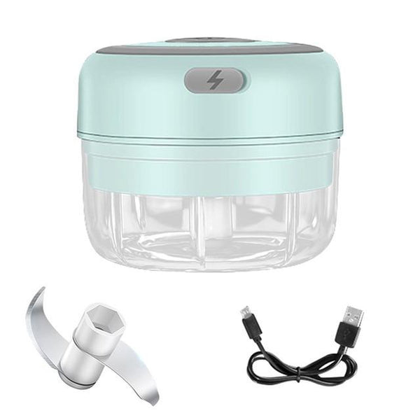 Usb Rechargeable Mini Food Processor Garlic Chopper Peelers & Slicers