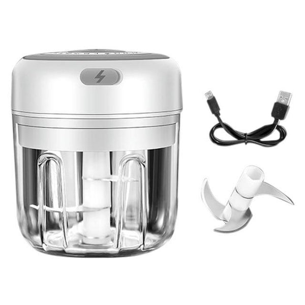 Usb Rechargeable Mini Food Processor Garlic Chopper Peelers & Slicers