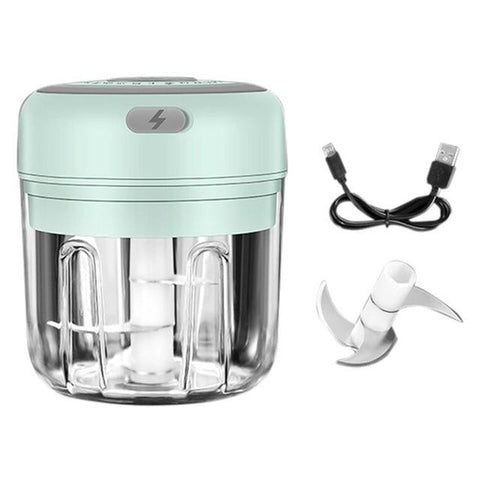 Usb Rechargeable Mini Food Processor Garlic Chopper Peelers & Slicers