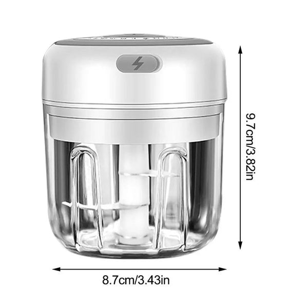 Usb Rechargeable Mini Food Processor Garlic Chopper Peelers & Slicers