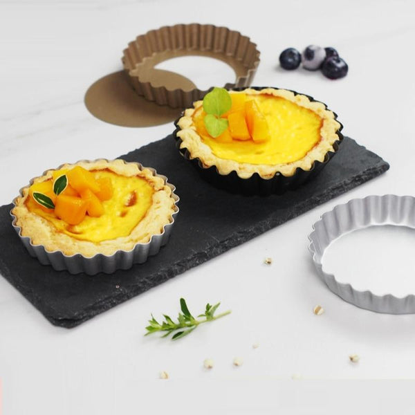 Mini Tart Tin Baking Mold Removable Or Fixed Bases Kitchen Accessories