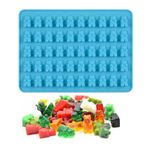 Mini Gummy Bear Silicone Mold Baking Tools Candy Jelly Making Accessories