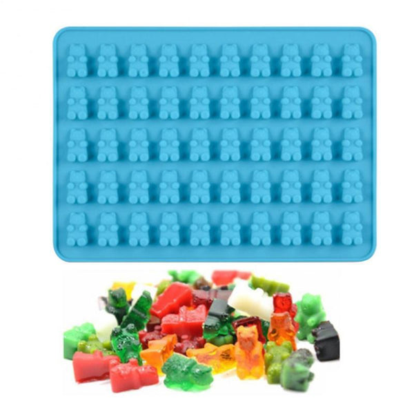 Mini Gummy Bear Silicone Mold Baking Tools Candy Jelly Making Accessories Other Bakeware & Ovenware