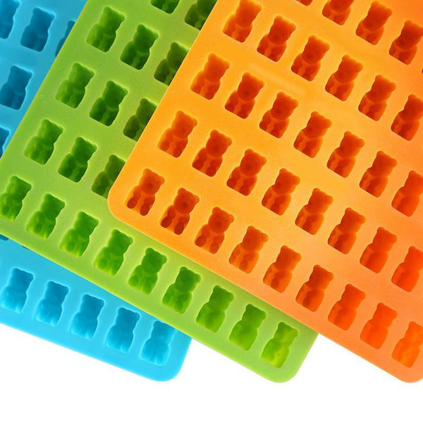 Mini Gummy Bear Silicone Mold Baking Tools Candy Jelly Making Accessories Other Bakeware & Ovenware