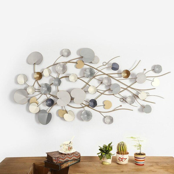 Modern Style Wall Decoration 3D Iron Metal Art Hanging Wall Art