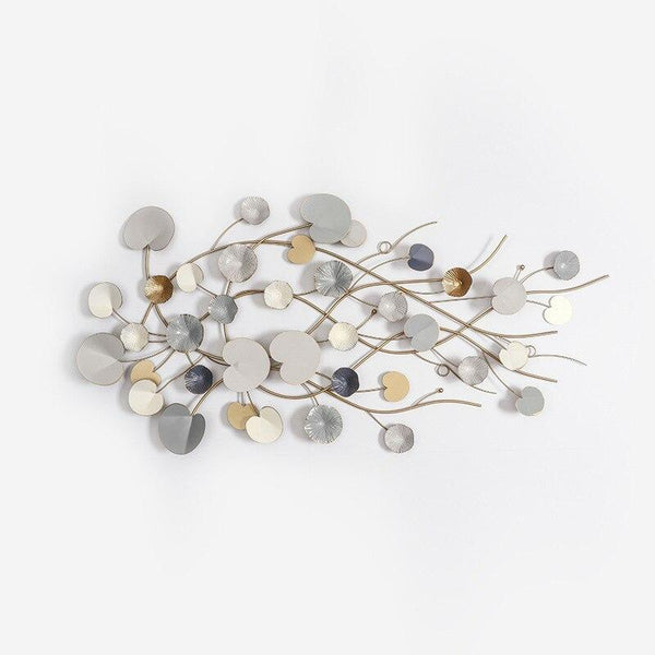 Modern Style Wall Decoration 3D Iron Metal Art Hanging Wall Art