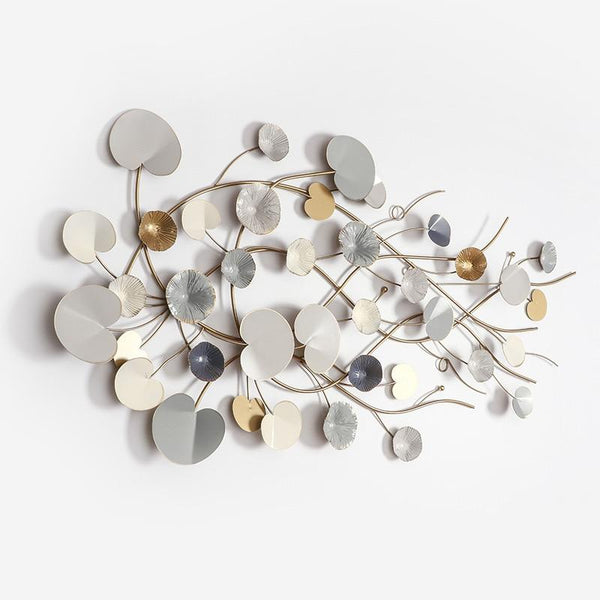 Modern Style Wall Decoration 3D Iron Metal Art Hanging Wall Art