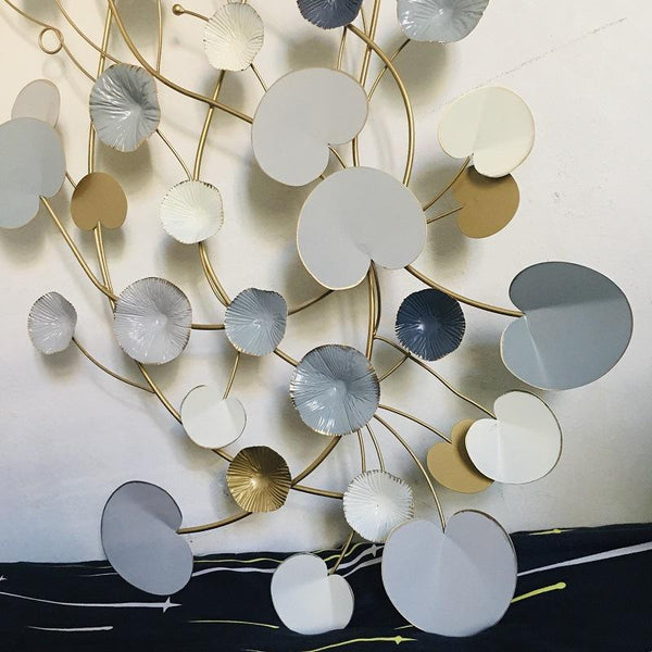 Modern Style Wall Decoration 3D Iron Metal Art Hanging Wall Art