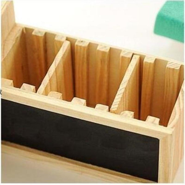 Pen Holder With Blackboard Cute Desk Tidy Organizer Pen Holders
