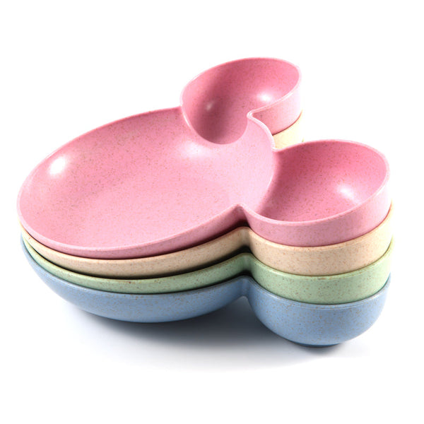 Novelty Mouse Dinner Plates Children Tableware Bowls & Plates