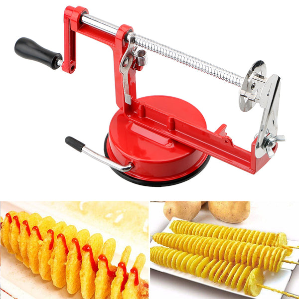 Manual Operation Potato Twister Tornado Apple Slicer Spiralizer Peelers & Slicers