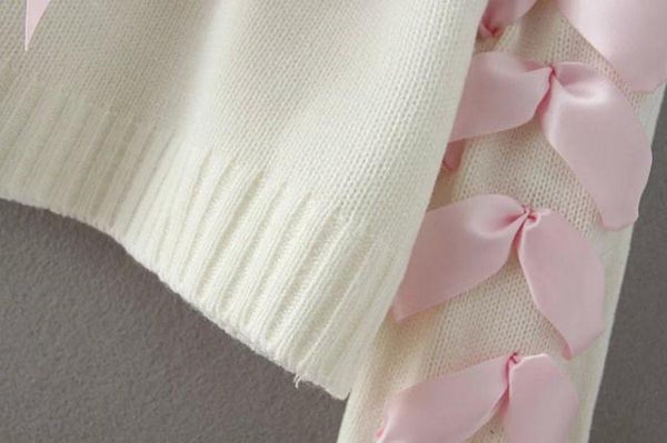 Little Ribbon Sweater Jumpers & Cardigans