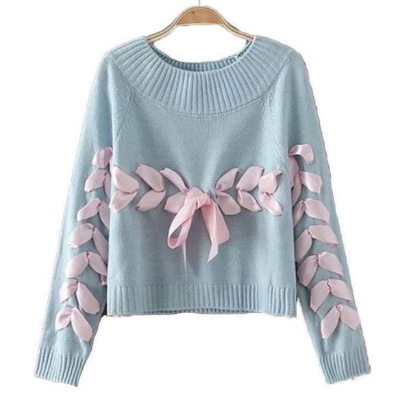 Little Ribbon Sweater Jumpers & Cardigans