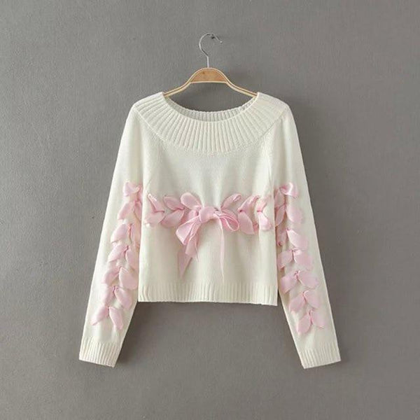 Little Ribbon Sweater Jumpers & Cardigans