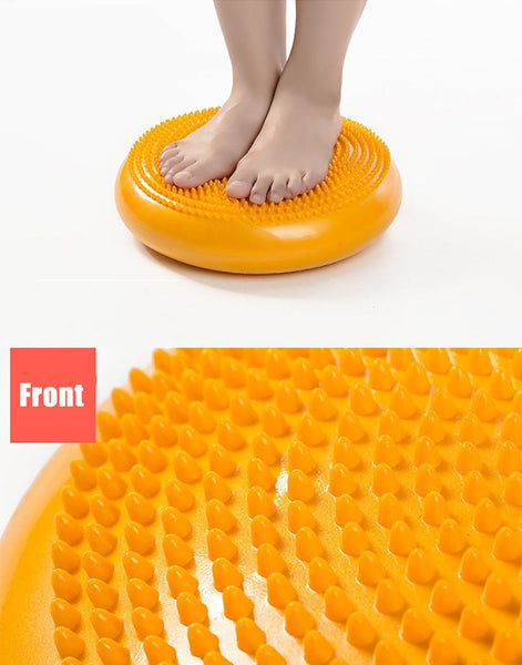 Balance Trainers Inflatable Yoga Massage Ball Pad Gym Fitness Wobble Stability Balance Disc F01
