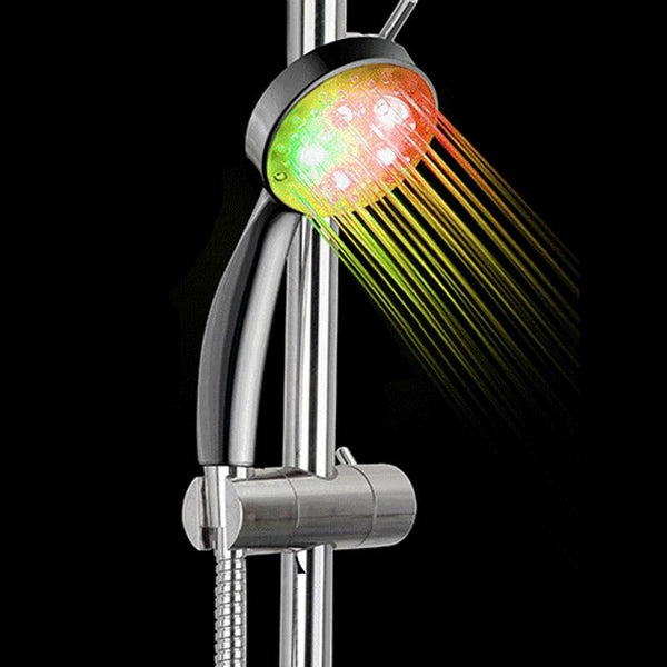Magic Automatic Colourful Rainbow Led Light Shower Head Shower Heads & Combos