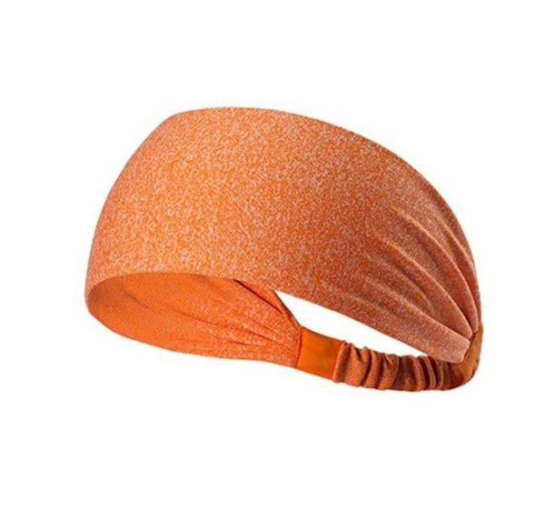 Women Sports Yoga Sweatband Elastic Running Headwrap Gym Fitness Exercise Sweatbands