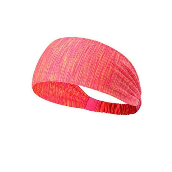 Women Sports Yoga Sweatband Elastic Running Headwrap Gym Fitness Exercise Sweatbands