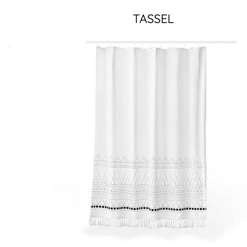 Coastal White Shower Curtain Shower Curtains