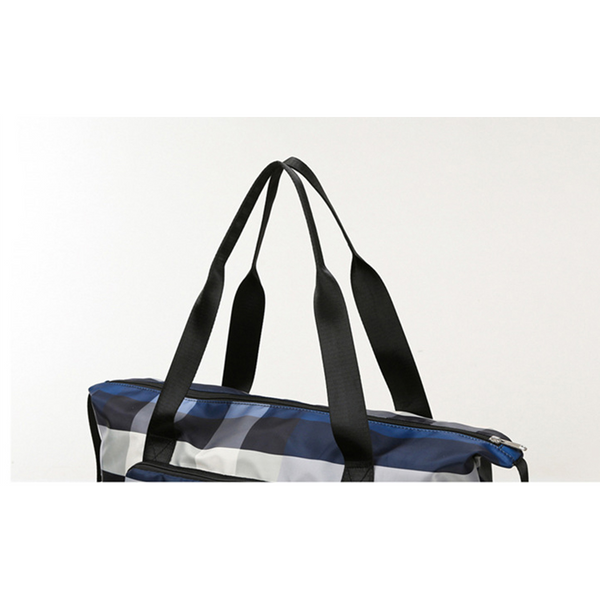 Foldable Travel Duffel Bag Fitness Gym Waterproof Dry And Wet Separation Sports