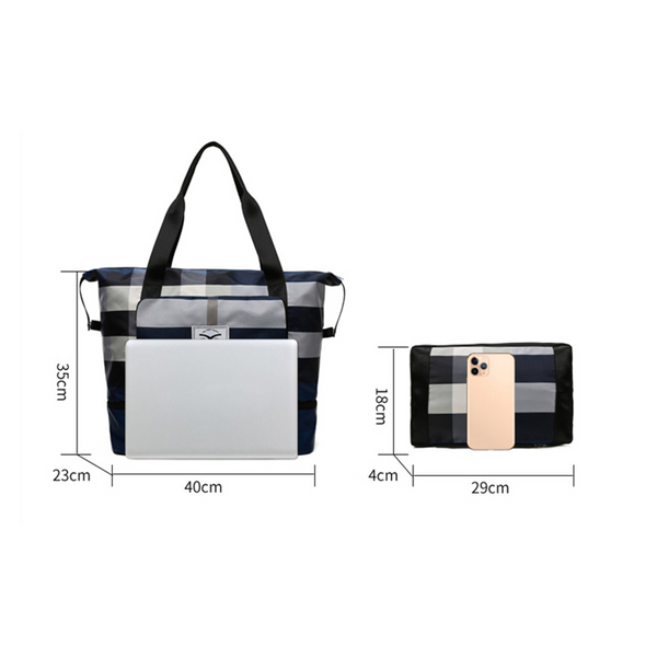 Foldable Travel Duffel Bag Fitness Gym Waterproof Dry And Wet Separation Sports Gym Bags