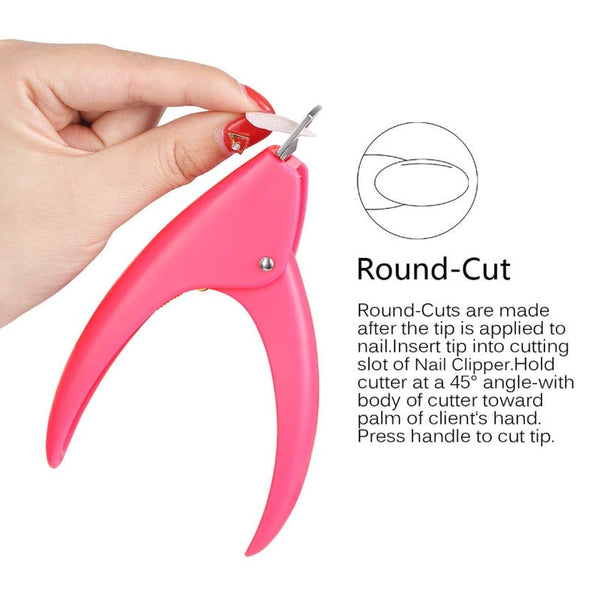 Professional Acrylic Nail Clipper False Nails Cutter Clippers Tip Trimmer For Artificial Manicure Tools