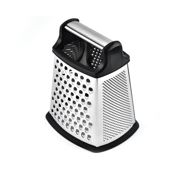 Professional Box Grater Stainless Steel With 4 Sides Best For Parmesan Cheese Vegetables Ginger Graters & Zesters