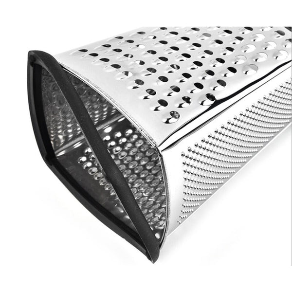 Professional Box Grater Stainless Steel With 4 Sides Best For Parmesan Cheese Vegetables Ginger Graters & Zesters