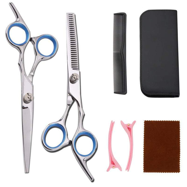 Salon Equipment Professional Hair Cutting Scissors Set Barber Shears Thinning Kit Hairdressing Tool Scissors & Shears